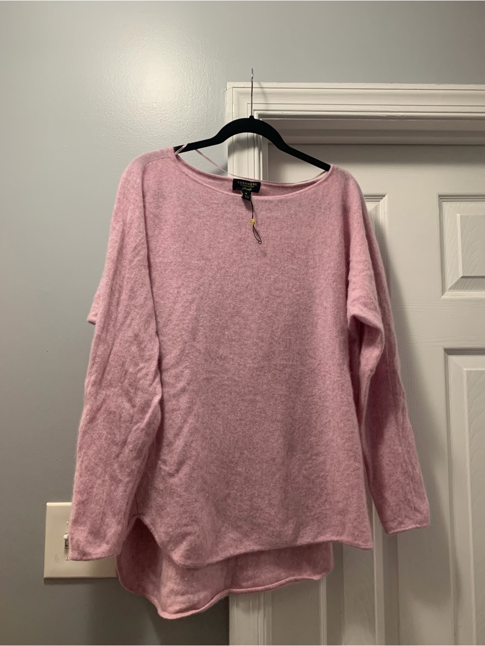 Charter Club pink cashmere sweater